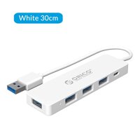 Usb3.0 Hub Với Nguồn Điện Cung Cấp Giao Diện Đa 4 Chia USB OTG Adapter Hỗ Trợ 5Gbps 12 TB HDD Dành Cho máy Tính Laptop