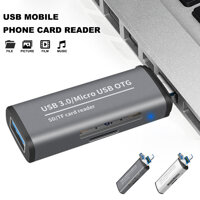 USB3.0/Micro/USB Điện Thoại Di Động Đầu Đọc Thẻ OTG