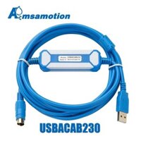 Usbacab230 cho Cáp lập trình Delta PLC Bộ chuyển đổi USB sang RS232 cho cáp USB-DVP ES EX EH EC SE SV SS Series