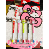 [US]Bộ 5 cây bàn chải đánh răng Hello Kitty cho bé hàng Mỹ