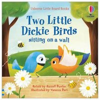 Usborne Little Board Books Two Little Dickie Birds Sitting On A Wall
