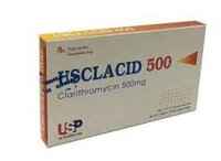 USCLACID 500_USP_Clarithromycin 500mg_Hộp/30V/16_Điều trị nhiễm khuẩn