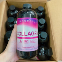 [US]Collagen lựu dạng nước NeoCell Collagen +C Pomegranate Liquid ( 473ml )hàng Mỹ