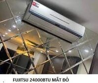 (Used 90%) Fujitsu 24000 btu điều hoà mắt đỏ cảm biến nhiệt