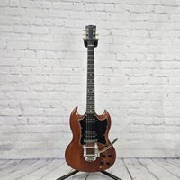 USED Gibson SG Special Faded 6 String Electric Guitar Worn Brown Bigsby