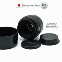 [Used in Japan]  Canon EF 50mm f/1.4 USM  AF / MF  camera lens Released in 1993 Japan