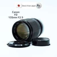 [Used in Japan] " Vintage Lens " Canon FD 135mm f/2.5 Released in Japan