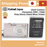 【Used】 Panasonic Lumix Fx DMC-Fx60 Pink, Blue, Silver Gold, Violet with Charger good condition