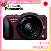 【Used】 Panasonic Mirrorless Interchangeable Lens Camera Lumix GF5 Lens Kit Motorized Zoom Lens Included Sensual Brown DMC-GF5X-T【Direct from Japan】