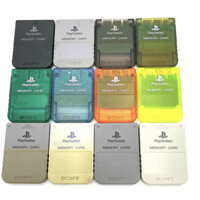 Used Sony Playstation1 PS1 Official 15 block Memory Card Japan