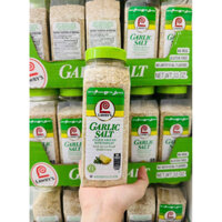 [US]Hộp bột gia vị muối tỏi Garlic Salt 935gram hàng Mỹ