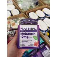 [US]KẸO NGỦ NATROL GUMMIES MELATONIN 10MG HÀNG MỸ
