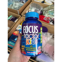 [US]Kẹo phát triển trí não cho bé Focus Factor Kids 150 viên của Mỹ