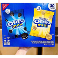 [US]Thùng 30 gói OREO SANDWICH COOKIES VARIETY PACK hàng Mỹ