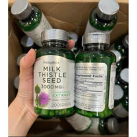 [US]Viên Uống Bổ Gan, Cải Thiện Chức Năng Gan Piping Rock Milk Thistle Seed 3000mg 200 Viên Của Mỹ