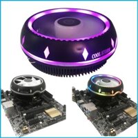 Utake CPU Cooler Nhôm Vây LED Air Cooler Quạt CPU cho LGA1150 1151 1155 AM4 AM3 +
