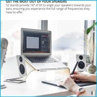 Utake Máy Tính Để Bàn Loa Chân Đế Giá Đỡ Kim Loại Giá Đỡ Đa Năng