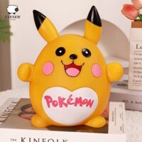 Utenew Doremon Hộp Đựng Tiền, Tiết Kiệm Xe Tăng Hình Mô Hình Doremon Heo Đất, Sáng Tạo Anime Hoạt Hình Lớn Pikachu Tiết Kiệm Bình Tiền Mặt