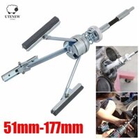 Utenew Xi lanh động cơ Hone Linh hoạt 3 hàm Thép tự định tâm Trục phanh Piston Honing