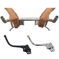 【UTHU】Brake Lever Fixed gear Vintage Brake levers Claw brake lever 160g Bent 1 Pair
