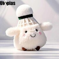 [Utopias] Búp bê sang trọng, Móc khóa cầu lông sáng tạo, Túi đựng đồ chơi vui nhộn mềm mại dễ thương Trang trí mặt dây chuyền Quà tặng bạn bè