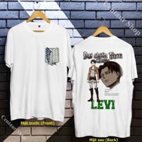 [ƯU ĐÃI] 🎁 Áo Levi Ackerman - Áo Attack on Titan - Levi Ackerman T-Shirt siêu đẹp - LA-014