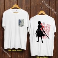 [ƯU ĐÃI] 🎁 Áo Mikasa Ackerman - Áo Attack on Titan - Mikasa Ackerman T-Shirt siêu đẹp - MA-026