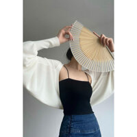 Ưu đãi đặc biệt Áo chống nắng F&X, áo khoác len mỏng bằng lụa băng, áo khoác mùa hè cho phụ nữ, áo khoác ngoài, khăn choàng nhỏ, áo điều hòa, áo che nắng tay cánh dơi