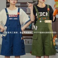 [Ưu đãi đặc biệt] Crazy Zoo Judy Nick Original Mori Phong cách nữ Quần yếm dễ thương Bạn gái Quần yếm thông thường Quần áo nữ phù hợp