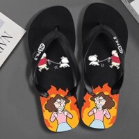 [Ưu đãi đặc biệt] Dép xỏ ngón bán chạy mùa hè Nam Nữ Hợp thời trang Độc đáo ngoài trời Khử mùi hàng ngày Chống bụi bẩn Phim hoạt hình Anime Dép sinh viên S