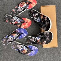 [Ưu đãi đặc biệt] Nezha 's Demon Boy Haunted One Piece Phim hoạt hình mới Dép xỏ ngón bé trai bé gái mặc bên ngoài Giày cổ tích trơn Bãi biển ngoài trời Cuộc sống gia đình Sinh viên Công nhân văn phòng