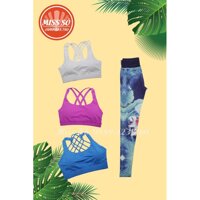 [ƯU ĐÃI ĐẶC BIỆT] QUẦN TẬP HOẠ TIẾT 3D YOGA GYM HK144 MISS SÒ