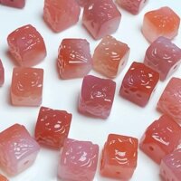 Ưu Đãi Đặc Biệt Sản Phẩm Mới Nguồn Muối Tự Nhiên Mã Não Phượng Hoàng Mặc Hoa Mẫu Đơn Khối Đường Phụ Kiện Có Thể Được Sử Dụng Làm Phụ Kiện Vòng Tay Có Thể Được Sử Dụng Làm Phụ Kiện Mặt Dây Chuyền Qua Lỗ