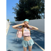 [Ưu đãi đặc biệt tại chỗ] Quần âu ống rộng cạp cao khí chất mùa hè cho nữ quần Âu Thể thao rộng rãi kết hợp tất cả các kết hợp thời trang phong cách Hàn Quốc mới