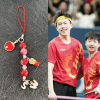 ✨Ưu đãi đặc biệt trong thời gian có hạn✨Satou Sun Yingsha Wang Chuqin Hàng hóa Dây chuyền điện thoại di động Hỗ trợ màu sắc Túi bóng bàn Đồ trang trí Dây máy ảnh Bộ sưu tập quà tặng Tặng Tặng