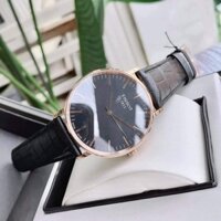 [Ưu Đãi] Đồng Hồ Nam Tissot Everytime T1096103605100 mặt đen viền vàng (Size 42mm)