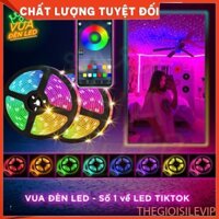 [ưu đãi follower giảm ngay 5k ] LED DÂY RGB 7 MÀU nháy theo nhạc  5M/300LED/CUỘN thegioisilevip