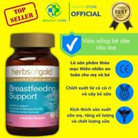 [Ưu đãi Follower giảm ngay 10k] Lợi sữa Úc Herbs Of Gold Breastfeeding Support 60 viên