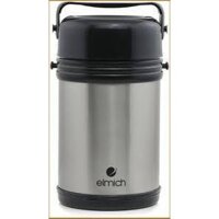 (Ưu Đãi Giá Sốc)Bình đựng thức ăn  Inox 304 thiết kế 3 lớp, dung tích 1000ml hiệu  Elmich-2246044  giữ nhiệt