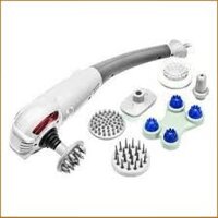 (Ưu Đãi Giá Sốc)Bộ 1 máy massage cầm tay 7 đầu Dr.Strong 1.5kg + 1 massage bụng vibroshape 700g giúp thư giãn