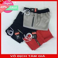 [Ưu đãi HOT] Quần LVFT thun POLY thể thao màu đen đỏ xám co giãn 4 chiều form Body thấm mồi hôi