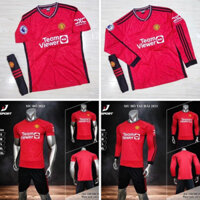 [ƯU ĐÃI IN ĐỘI] Áo bóng đá, áo đá bóng MU, áo Manchester Unitetd Đỏ 2023 - Chất thun lạnh cao cấp, thoáng khí