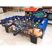 [[Ưu đãi lớn] Bàn bi lắc mini in hình bắt mắt 6 tay cầm dài 69 cm bằng gỗ - bàn đá bóng cho trẻ nhỏ