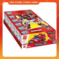 [ƯU ĐÃI LỚN]  Hộp 6 bộ đồ chơi lắp ráp Chiến binh Sao Hỏa 6in1 Qman 1416 (496 chi tiết) ToyMegaShop