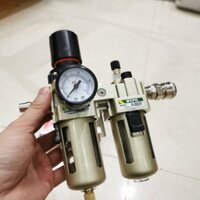 (Ưu Đãi Lớn) Lọc nước máy nén khí CAL3000 và khớp nối inox TPVC - Hàng Nhập Khẩu