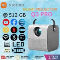 🔥ƯU ĐÃI LỚN 🔥Máy chiếu Q3 Pro Android Projector WIFI LED LCD 4K HD 1080p 8000 Lumens BẢO HÀNH 10 NĂM