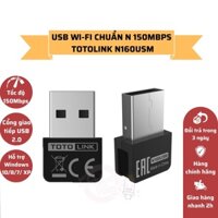 (Ưu Đãi Lớn) N150USM USB Wi-Fi siêu nhỏ chuẩn N 150Mbps Hàng Nhập Khẩu