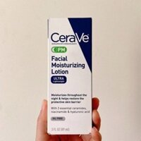 【💯Ưu đãi mới cửa hàng】Kem dưỡng da ban đêm Cerave PM AMFacial Moisturizing Lotion 89ml
