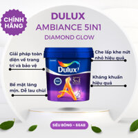 [ƯU ĐÃI TẾT] Sơn nước nội thất siêu cao cấp DULUX AMBIANCE 5IN1 DIAMOND GLOW, PEARL GLOW - 1 LÍT