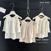 Ưu đãi trong thời gian có hạn Bộ quần áo trẻ em mùa hè Quần áo tại nhà